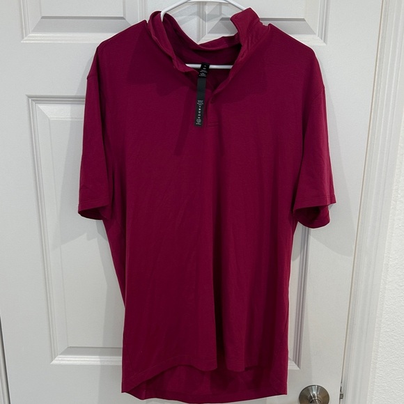 lululemon athletica Other - lululemon athletica Men's Magenta Polo Shirt size XL